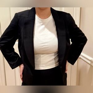 White House Black Market Black Blazer